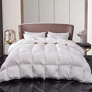 Down Alternative Comforter King Size, Winter Warm Duvet Insert Fluffy Bed