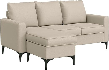 Alamay Modern Upholstered Sofa Fabric Couch