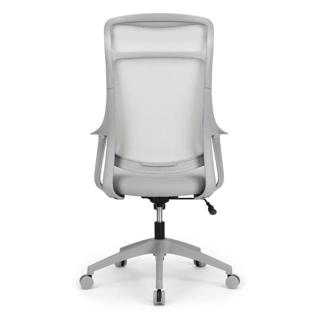 Lenzer Mesh High-Back Task Chair, Gray, BIFMA Compliant