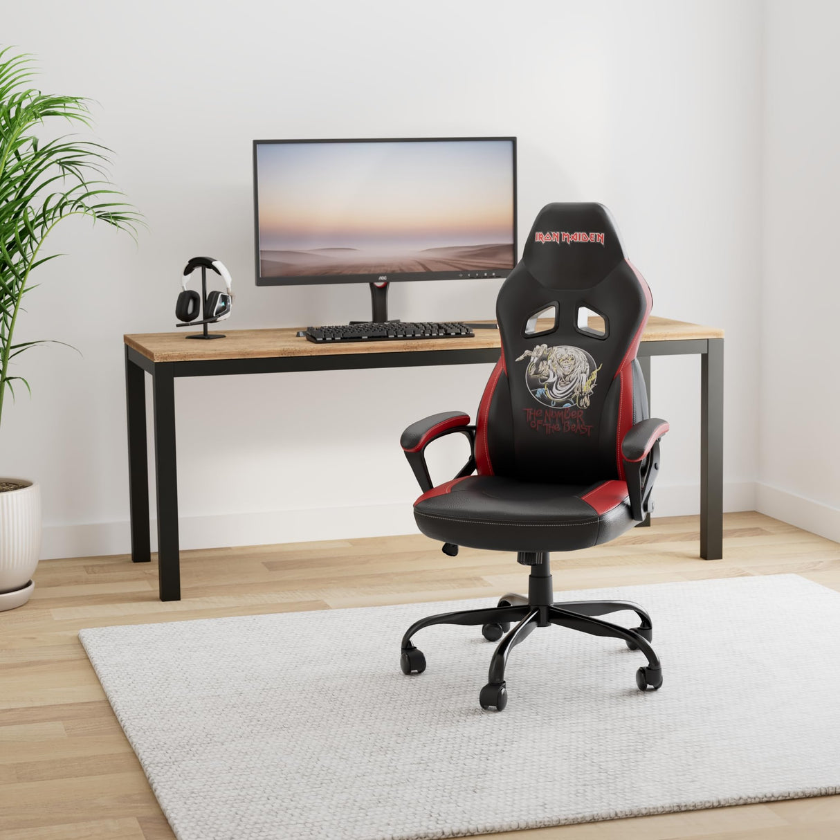 The Number of The Beast Gaming Chair - Adult Office Seat Size L