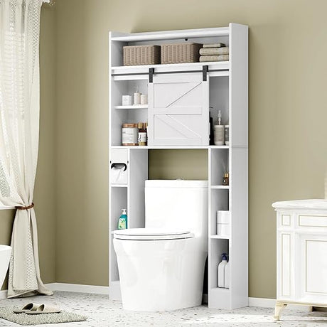 Over The Toilet Storage Cabinet, Over The Toilet Rack for Bathroom, Over Toilet Storage