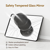 30x36 Black Bathroom Mirror - Metal Frame Vanity Wall Mirror