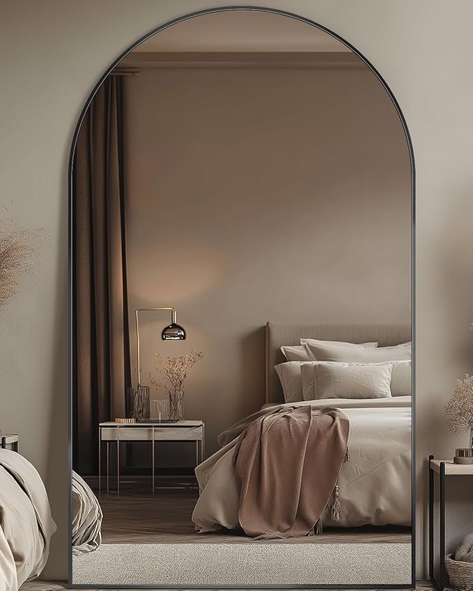 Length Mirror, Arched Full Body Mirror,Floor Mirror