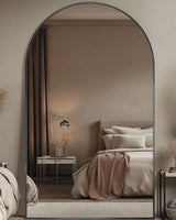 Length Mirror, Arched Full Body Mirror,Floor Mirror