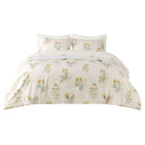 Bed in a Bag Queen Size 7 Pieces - 100% Cotton Sheet and Polyester Bedding Comforter