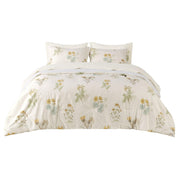 Bed in a Bag Queen Size 7 Pieces - 100% Cotton Sheet and Polyester Bedding Comforter