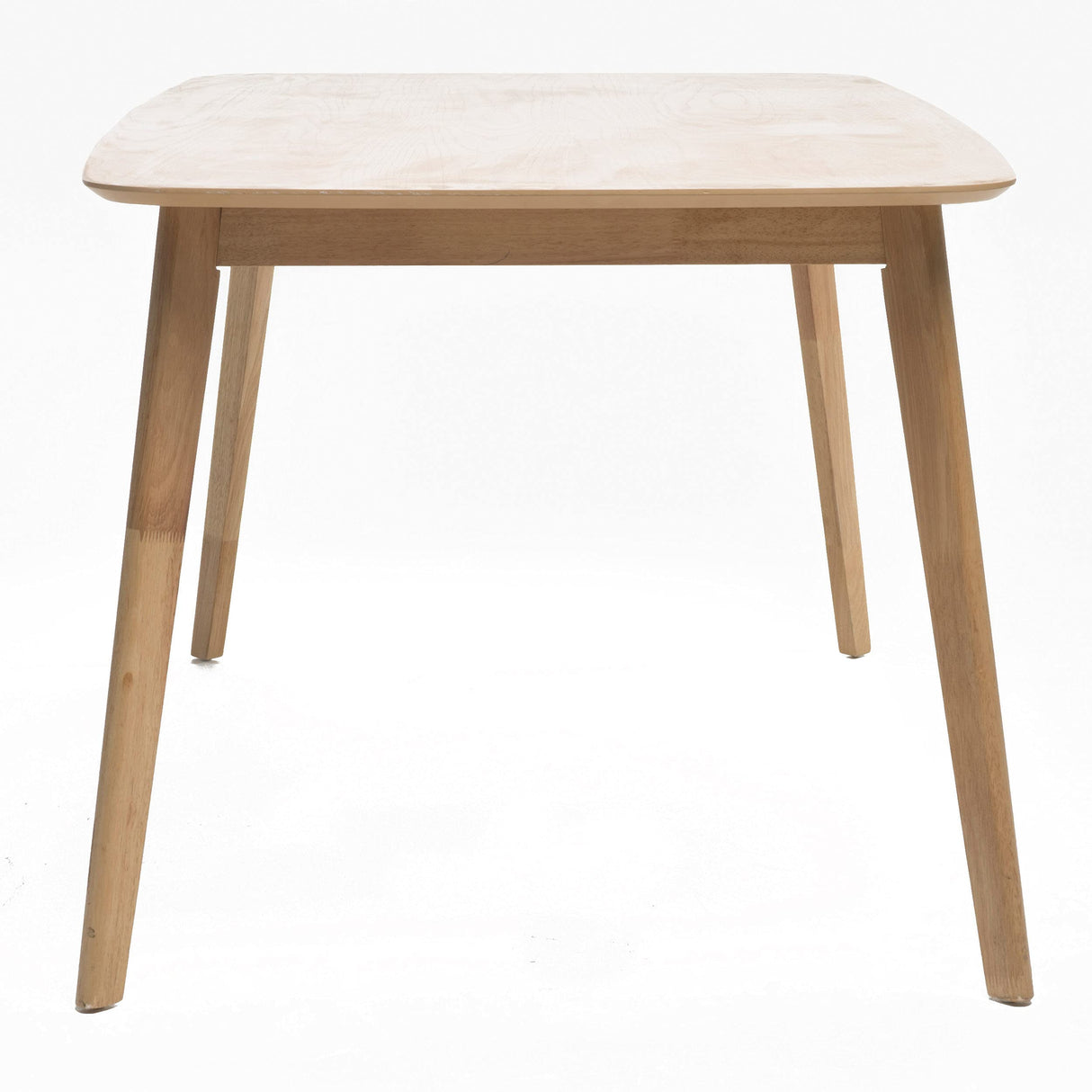 Nyala Wood Dining Table, Natural Oak Finish