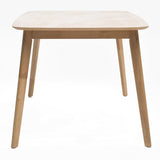 Nyala Wood Dining Table, Natural Oak Finish