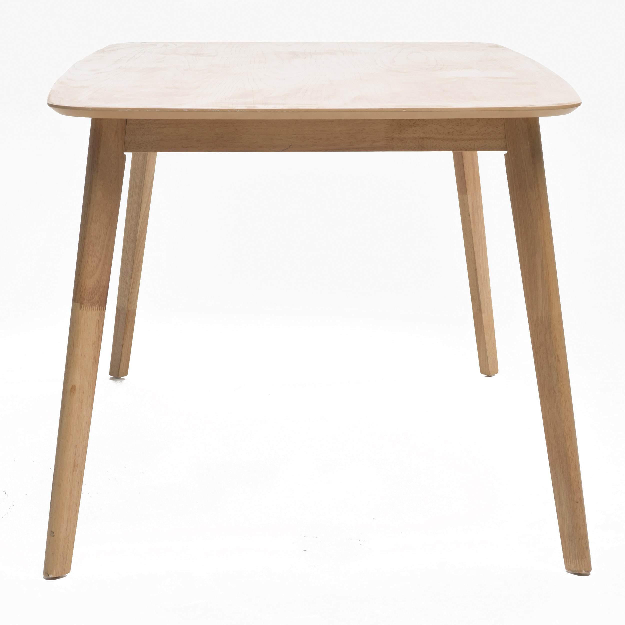 Nyala Wood Dining Table, Natural Oak Finish