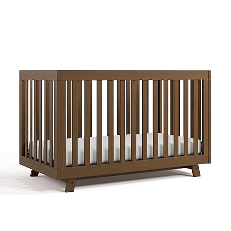 Beckett Convertible Crib (White) – Converts from Baby Crib to Toddler Bed and Daybed,