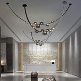 Chandeliers for high Ceilings Duplex Building Large Chandelier Living Room Villa Modern