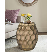Home Collection Roxanna Antique Brass Side Table