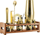 Mixology 24-Piece Bartender Kit,Perfect Home Cocktail Shaker Set for Drink Mixing