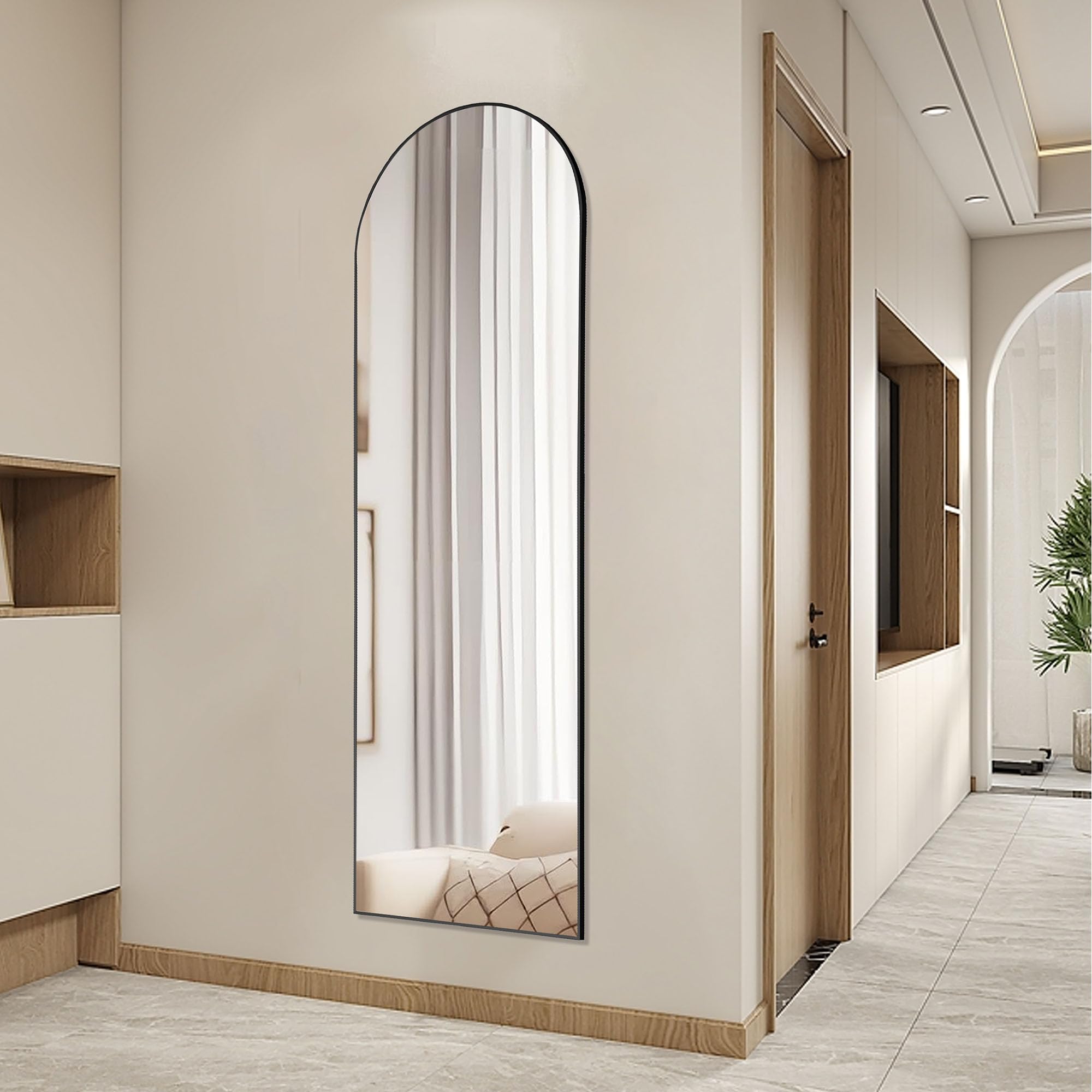 Arched Full Length Mirror  Full Body Floor Mirror