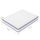 Queen Mattress, REST ONLY 10 Inch Hybrid Mattress with Gel Memory Foam Queen Size Mattress in a Box,