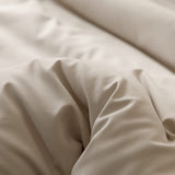 King Size Comforter Set Oatmeal, 3pcs (1 Boho Comforter & 2 Pillowcases), All Season