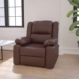 Harmony Series Brown LeatherSoft Recliner