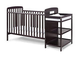 Ramsey 3 in 1 Convertible Crib and Changer in White