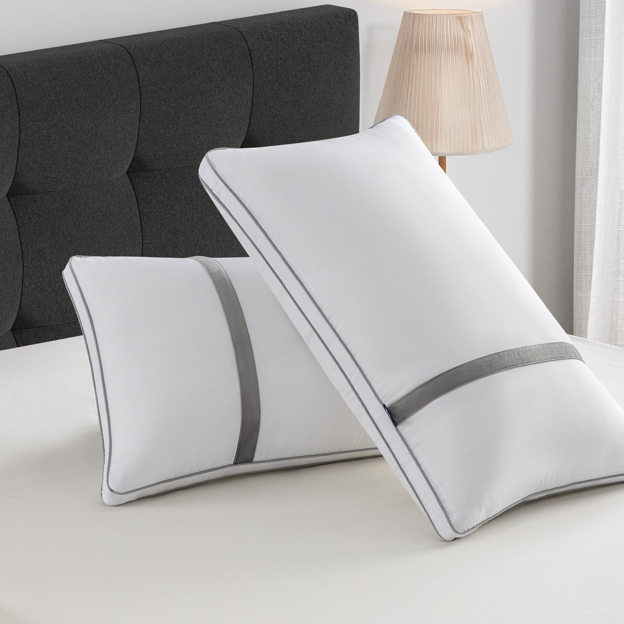 Pillows for Sleeping 2 Pack, Hotel Quality Bed Pillow King Size