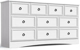 Modern 4 Drawer Dresser, Dressers for Bedroom, Tall Chest of Drawers Closet Organizers and Storage for