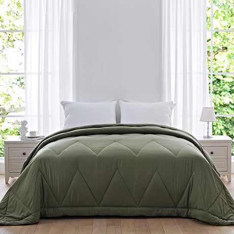 Comforter Duvet Insert - Quilted Comforters Queen Size, All Season Duvet