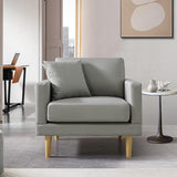 59" Loveseat Sofa, Modern Small Couches for Small Spaces, Living Room, Bedroom