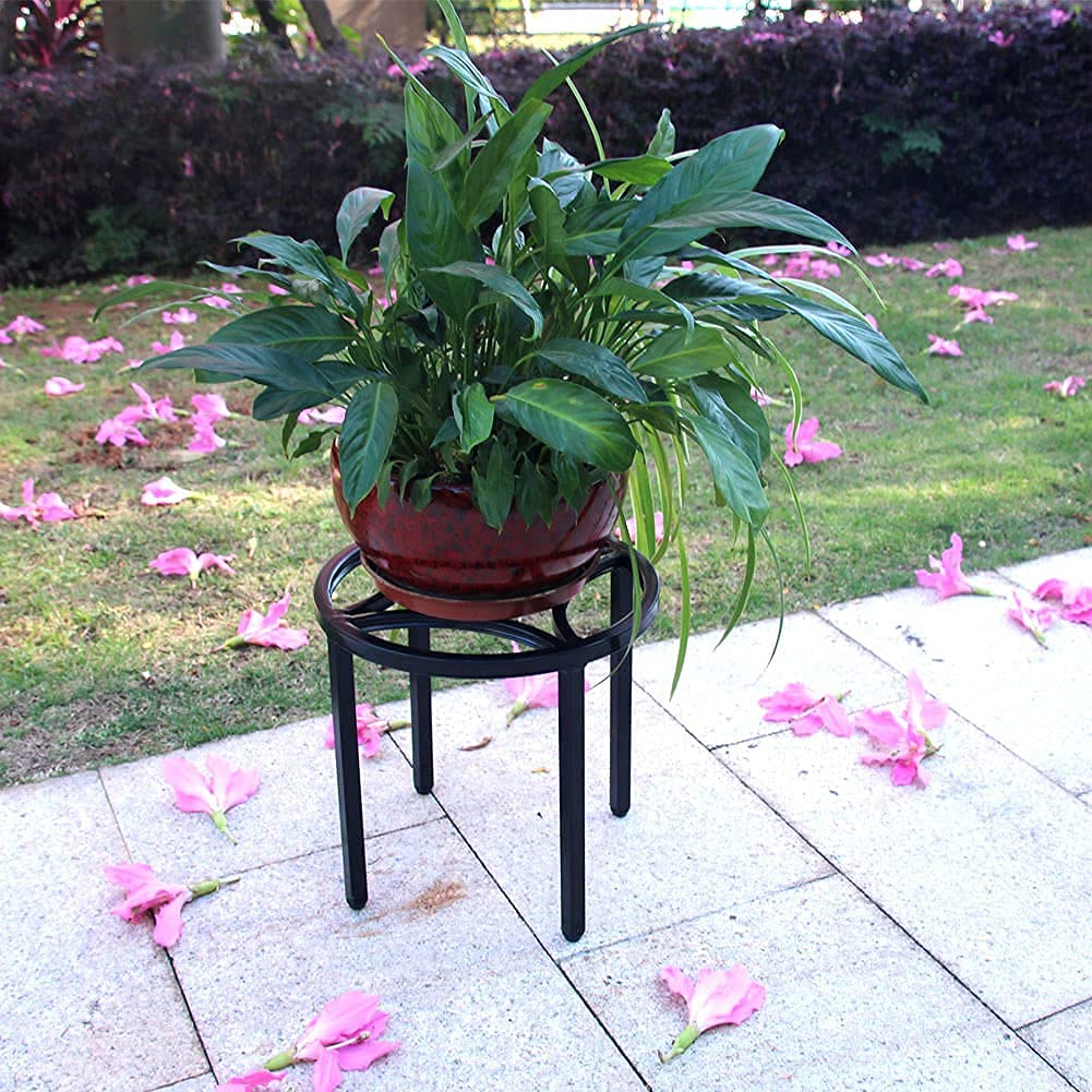 Set of 3 Metal Plant Stand for Heavy Potted Plant for Home Indoor and Outdoor
