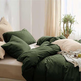 Beige Comforter Set King Size, 3 Piece Soft Light Khaki Modern Bedding Set, Lightweight