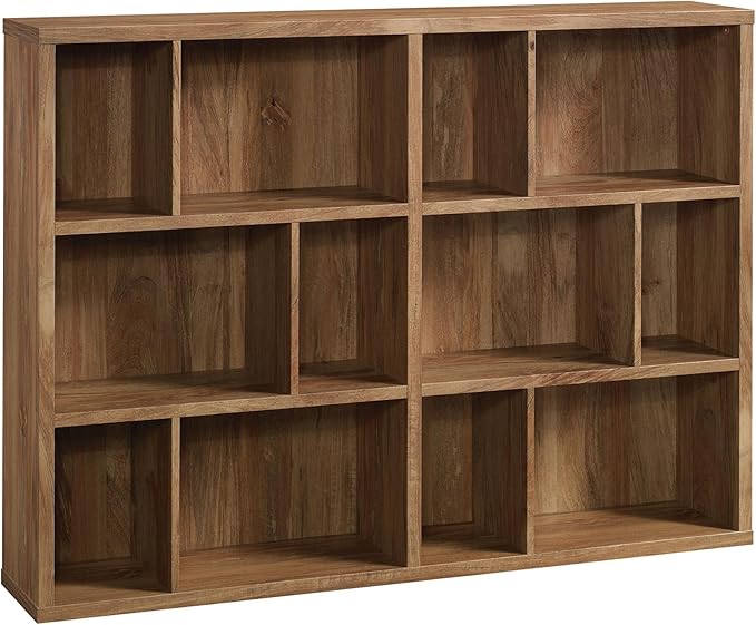 Miscellaneous Storage Modular Cube Storage Display Bookcase/Book Shelf, Raven Oak Finish
