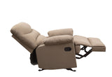 Furniture Arcadia Recliner in Light Brown