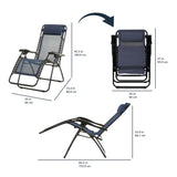 Zero Gravity Folding Reclining Lounge Chair