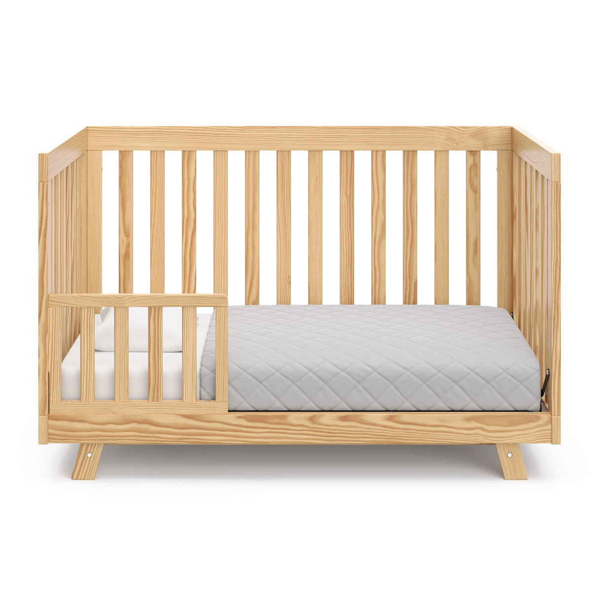 Beckett 3-in-1 Convertible Crib (Natural) – Converts from Baby Crib to Toddler Bed and Daybed