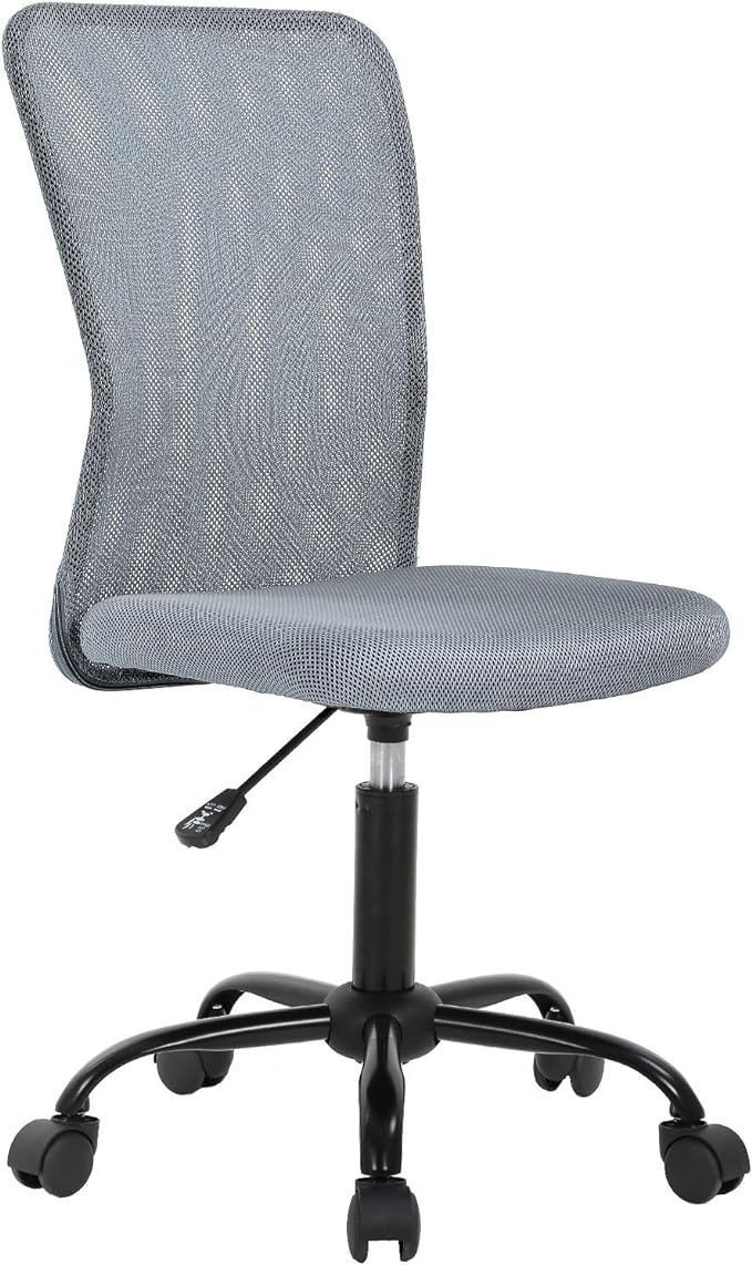 Mesh Computer Small Desk Lumbar Support Modern Executive Adjustable Mid Back