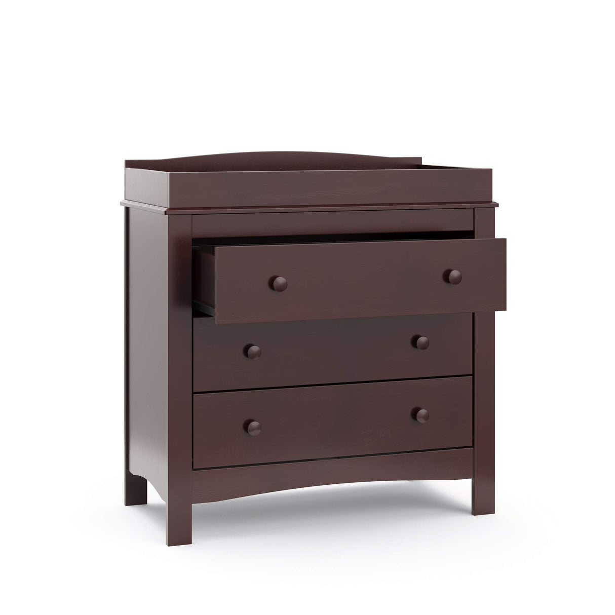 Noah 3 Drawer Chest with Changing Topper (Espresso) – GREENGUARD Gold Certified