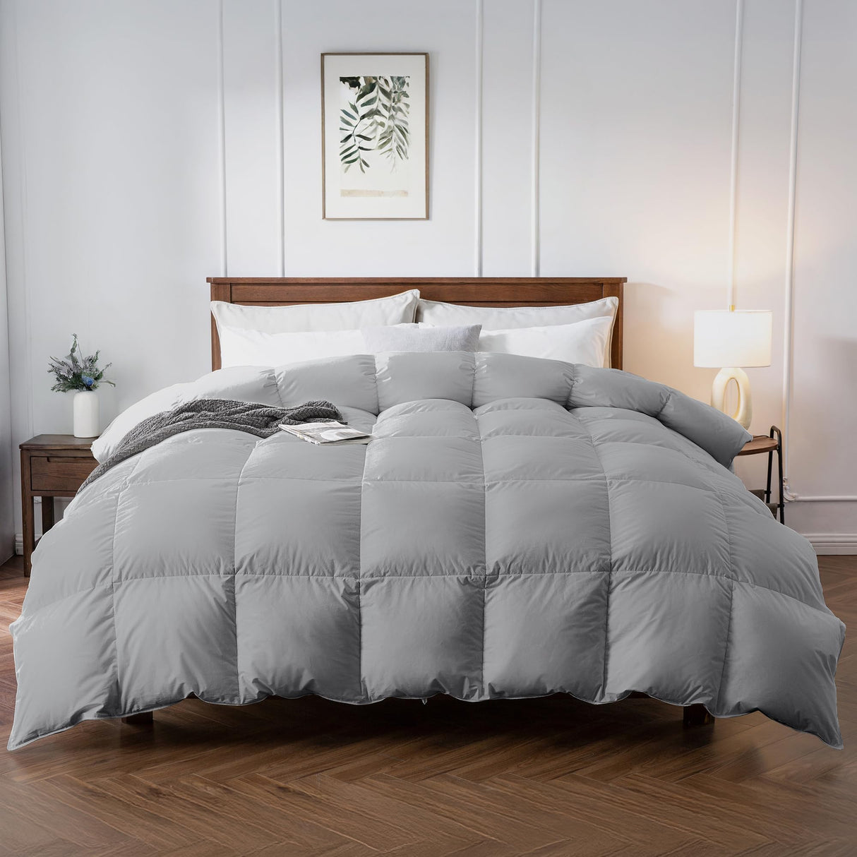 Premium Feather Down Comforter King Size 90" x 106"