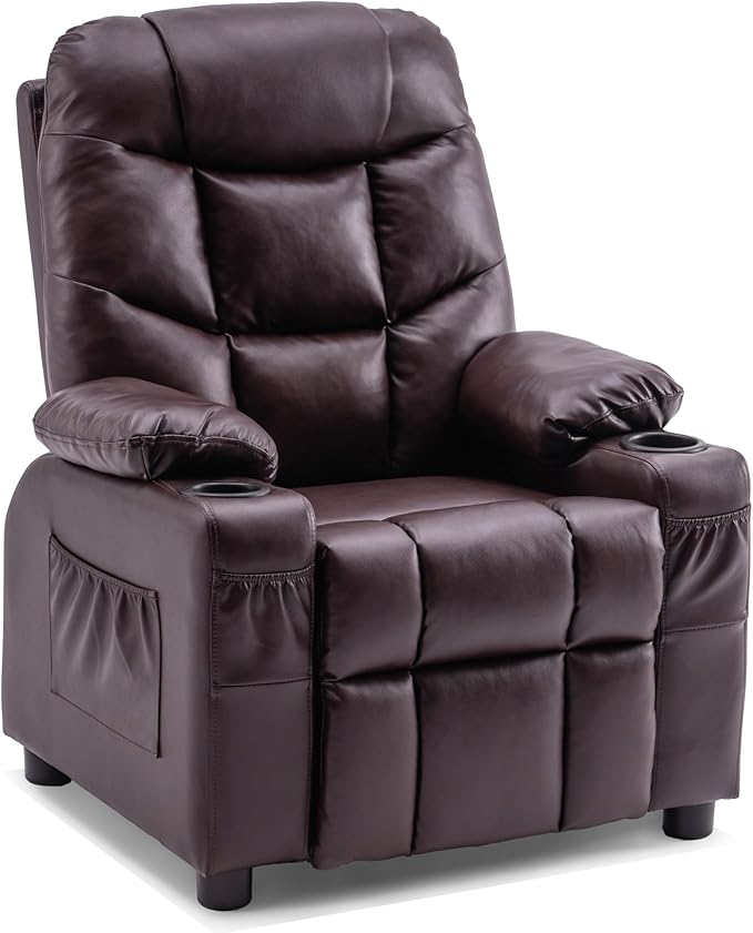 Big Kids Recliner for Ages 3+, Child Reclining Chair, Toddlers Recliner Sofa