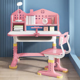 Functional Desk and Chair Set, Study Desk for Children with Chair, Kids Desk and Chair Set,