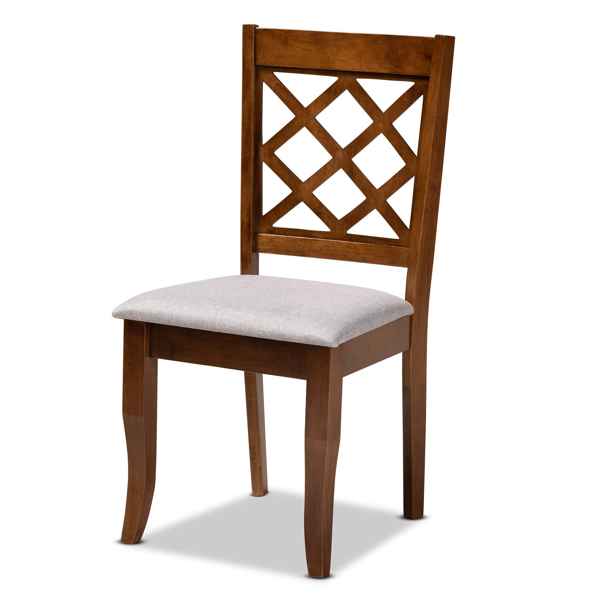 Dining Sets, Grey/Walnut