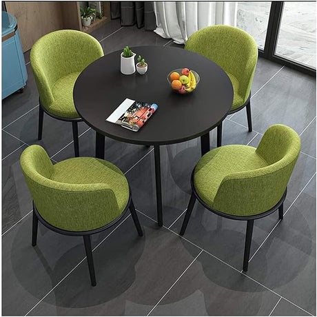 Office Conference Table Small Meeting Room Table, Round Table Space-Saving Furniture