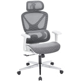 Office Chair, Mesh Chair with Tilt Function and Lumbar Support