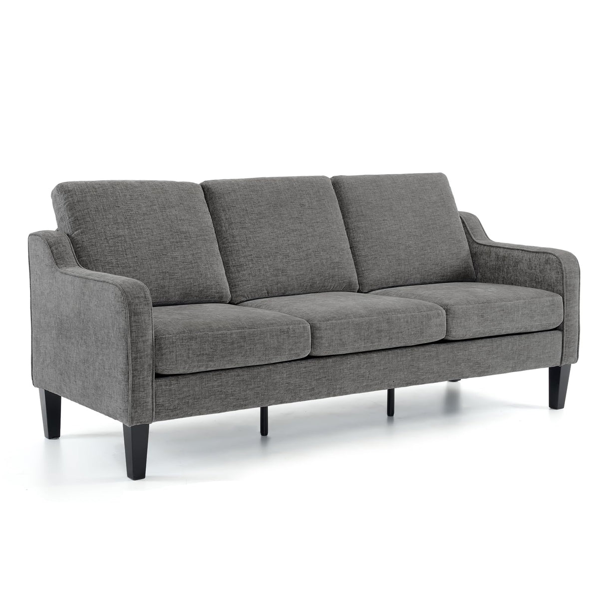 Couches for Living Room Sofa 71" Small Couch Loveseat Sofa Mid-Century Modern Couch Grey