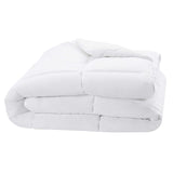 White Down Alternative Comforter and Duvet Insert with Corner Tabs (Full/Queen, Light)