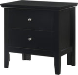 Primo 2 Drawer Nightstand in Espresso