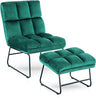 Accent Chair with Ottoman