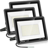 500W 2pack LED Flood Light Outdoor,(2750W Equivalent)Super Bright 58