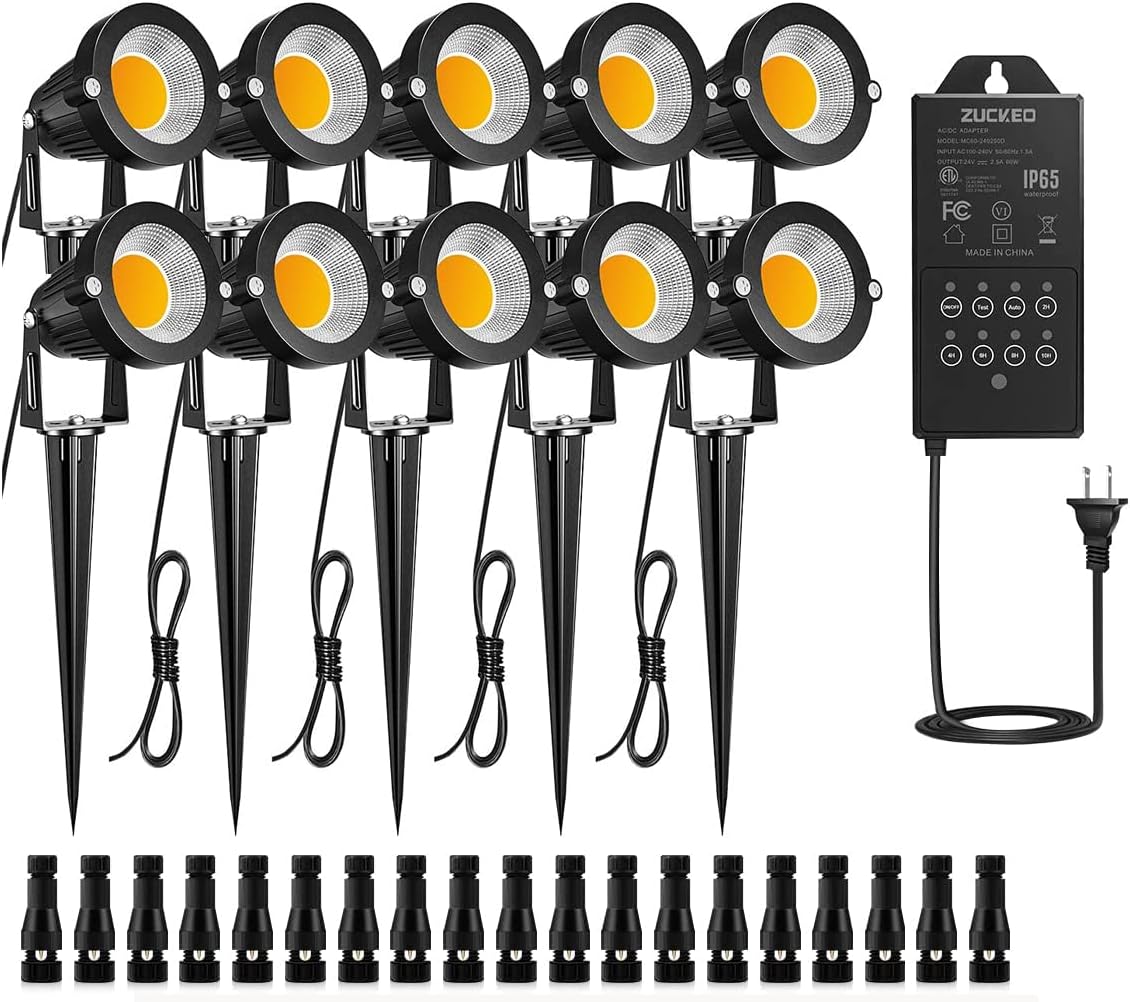 Low Voltage Landscape Lights LED Outdoor Landscape Lighting Kit