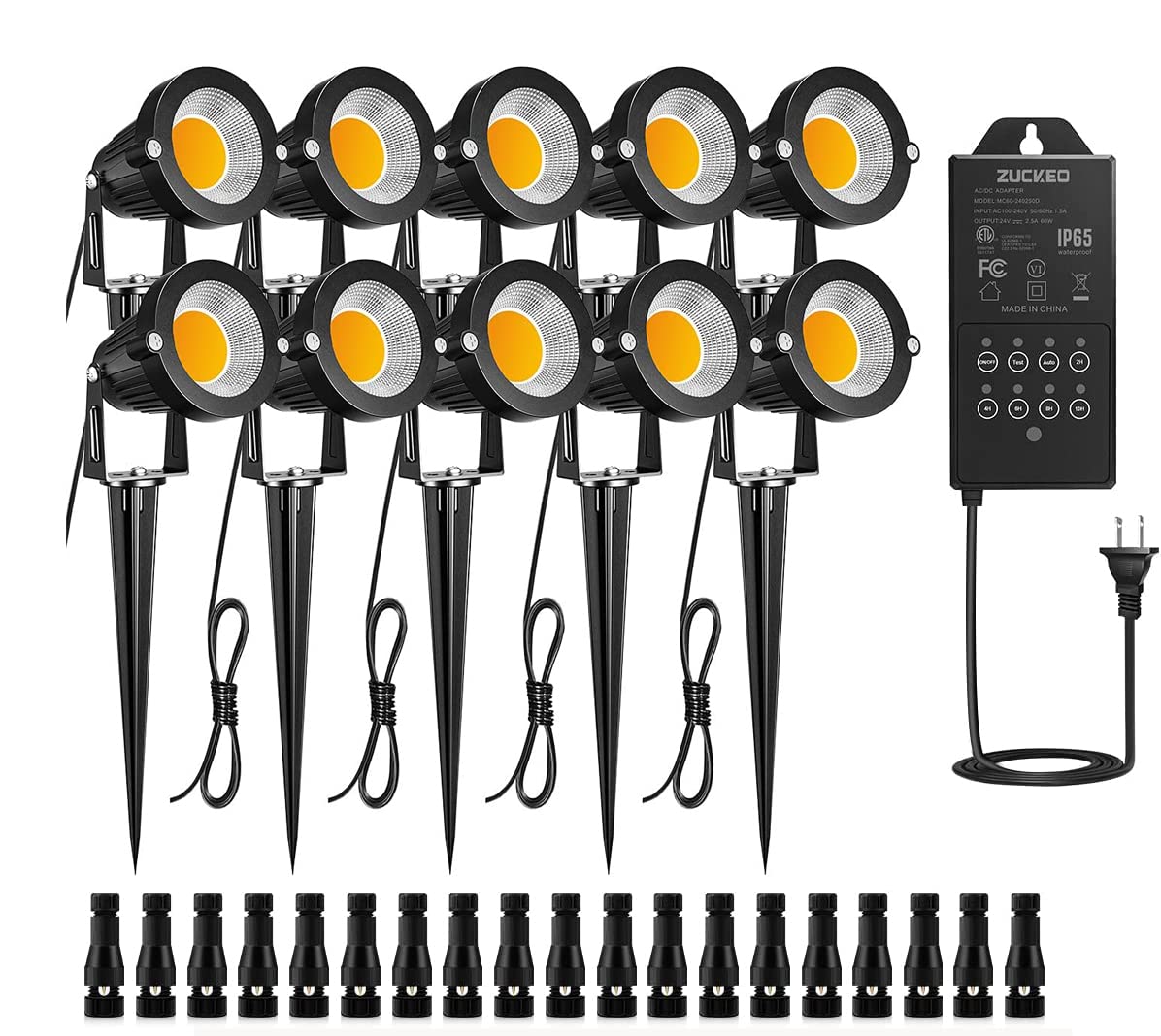 Low Voltage Landscape Lights LED Outdoor Landscape Lighting Kit