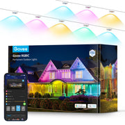 Permanent Outdoor Lights, Smart RGBIC Outdoor Lights with 75 Scene Modes
