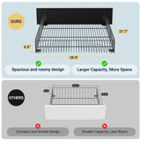 Full Size Platform Bed with 4 Storage Drawers