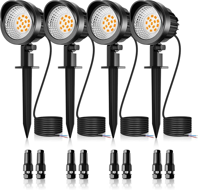 800lm Low Voltage Landscape Lights, 12V 24V LED Landscape Lighting